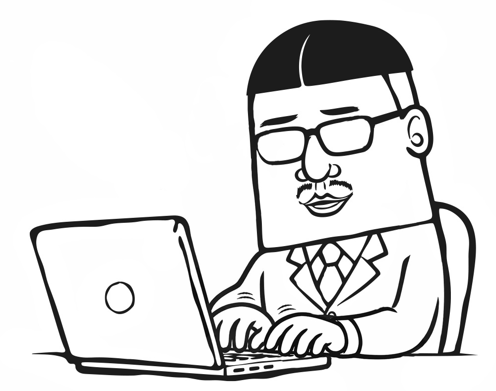 カチカチおっさん